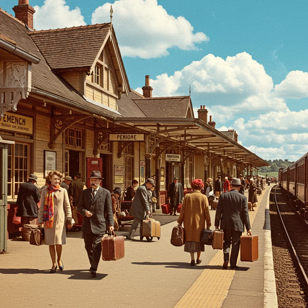 Come Modificare le Foto della Stazione in Stile Cartolina