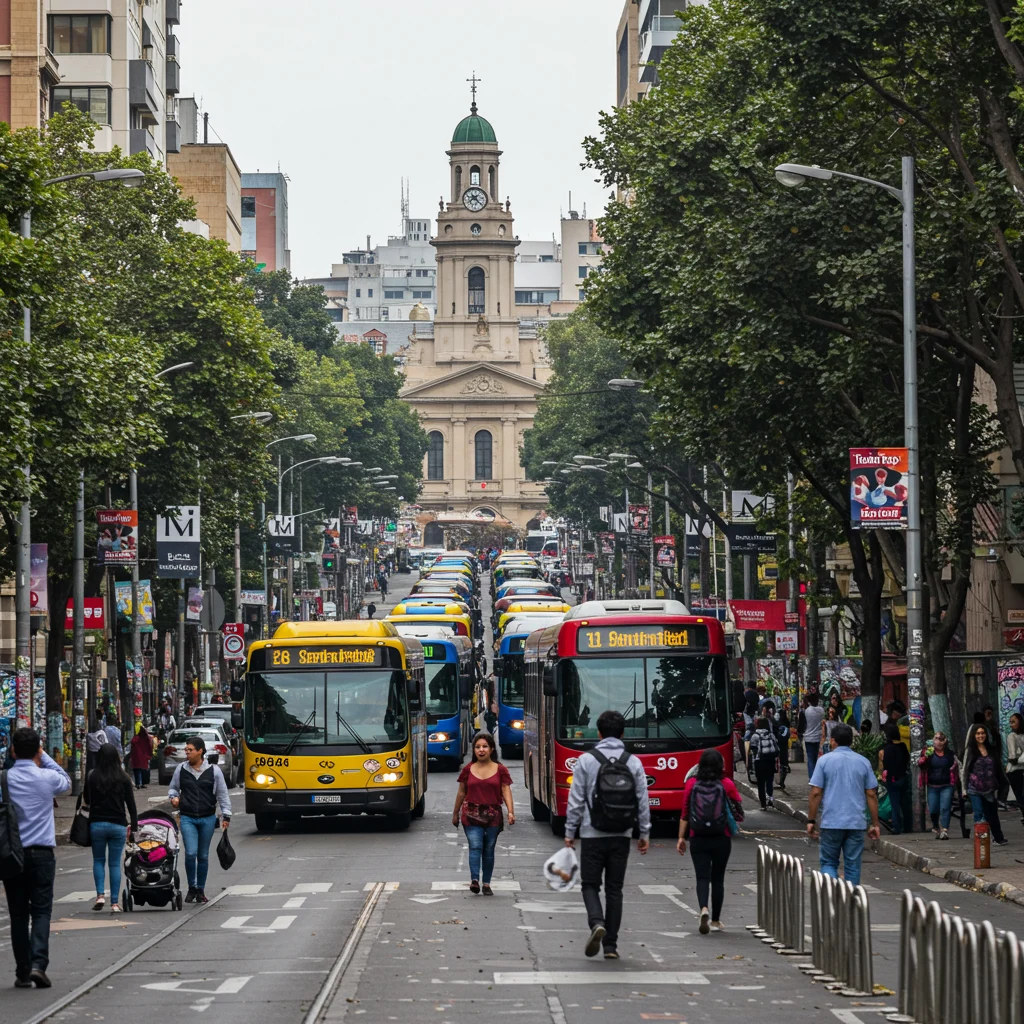 Como Chegar em Santiago e Se Locomover Pela Cidade?