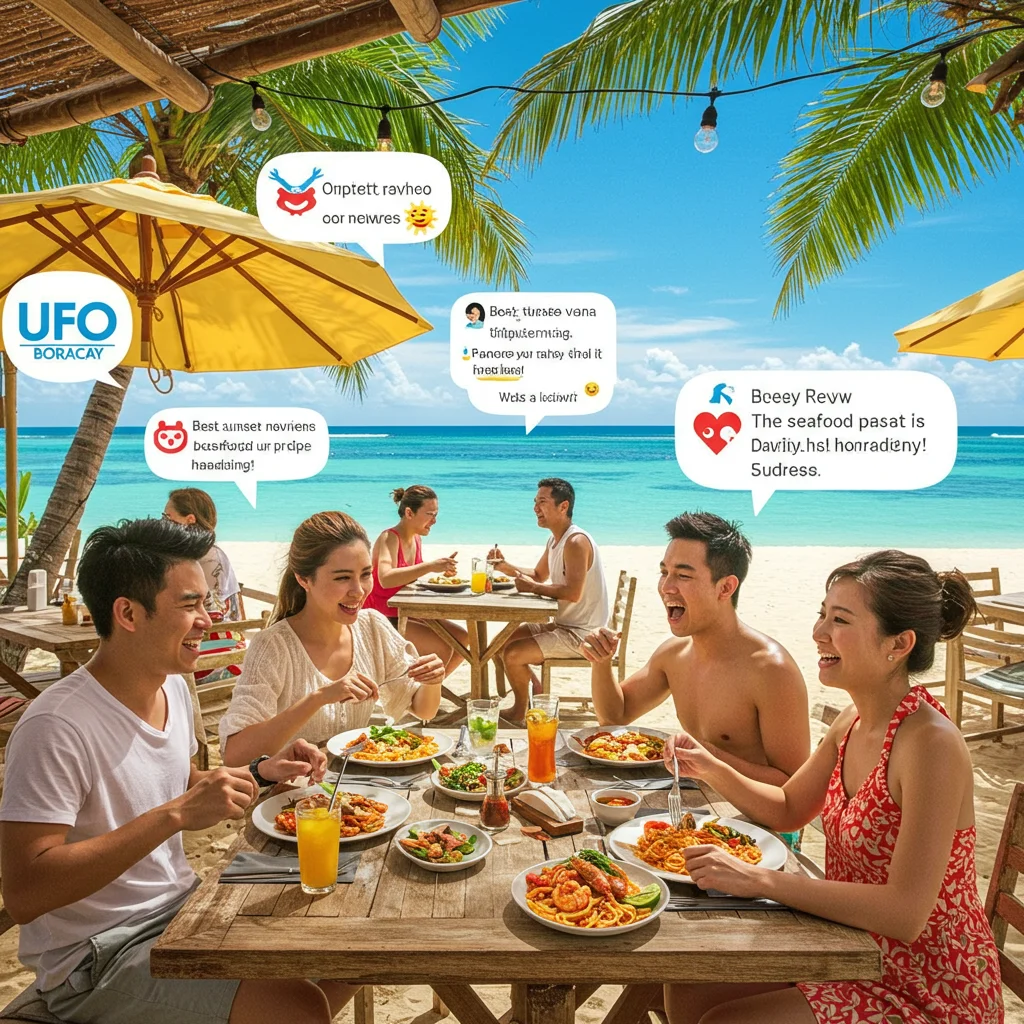 Customer Reviews: What Are Diners Saying About UFO Boracay?