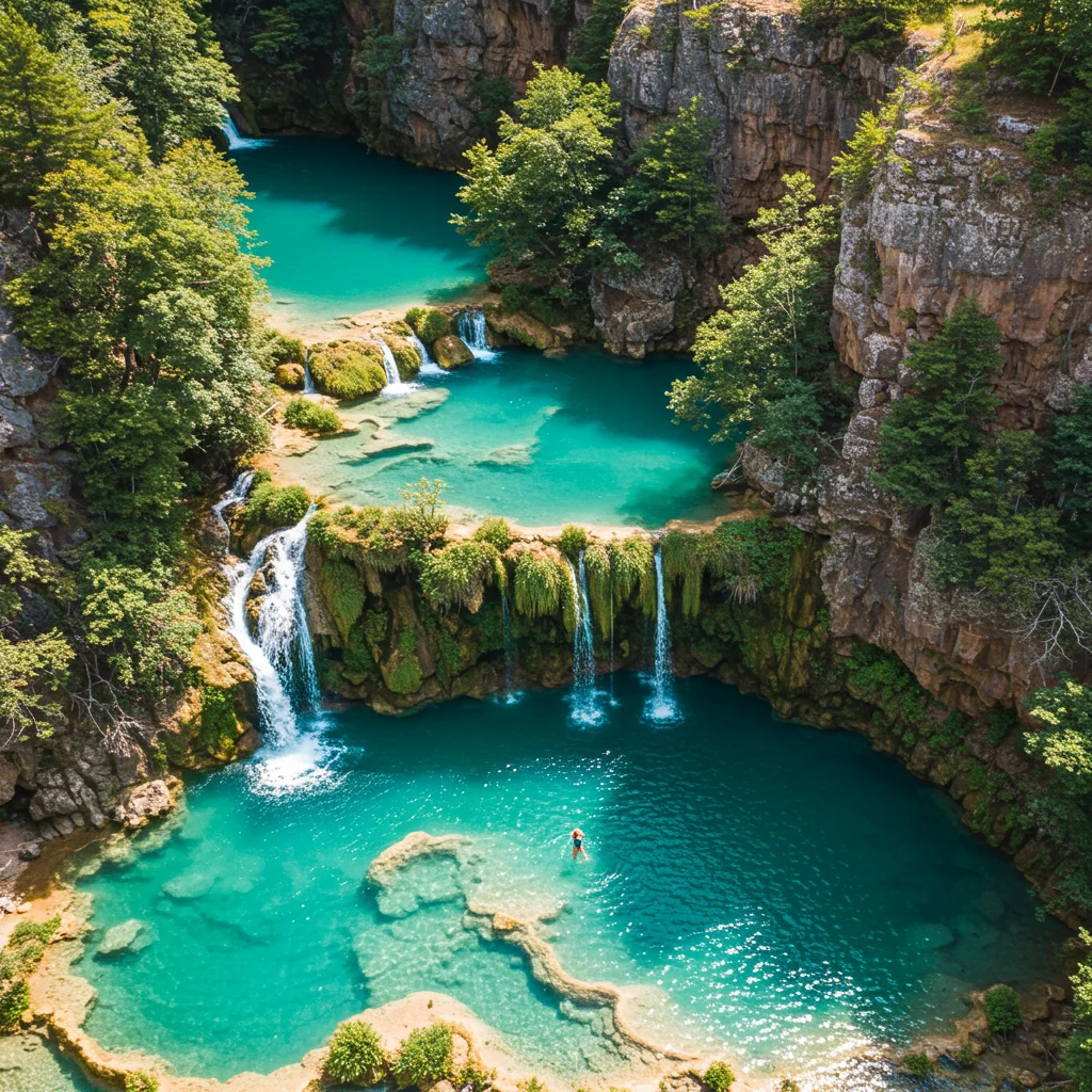 Exploring the Seven Natural Pools