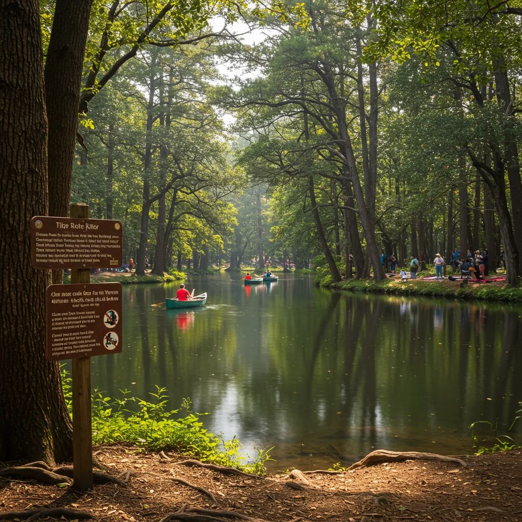 Forest Lagoon Rules and Etiquette