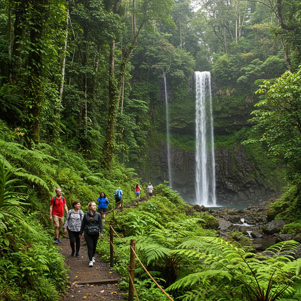 Hiking Trails at Telaga Tujuh
