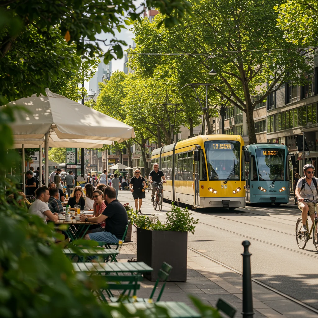 How to Get Around: Brunching by Bike, Tram, or Foot