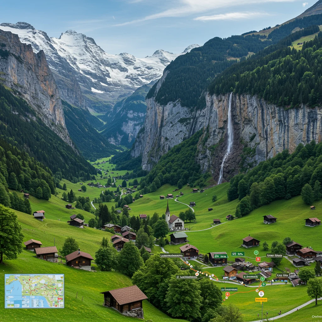 How to Get Around Lauterbrunnen and the Valley