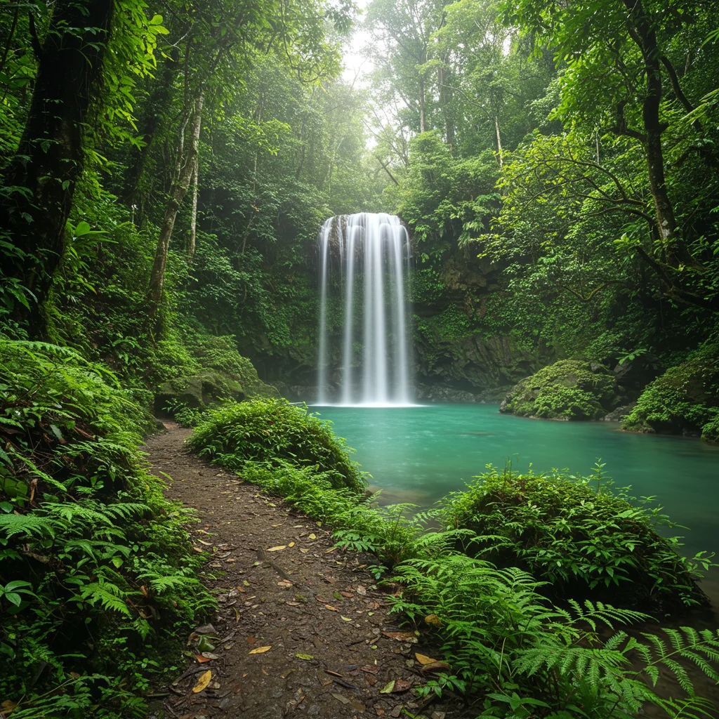 How to Get to Telaga Tujuh Waterfalls