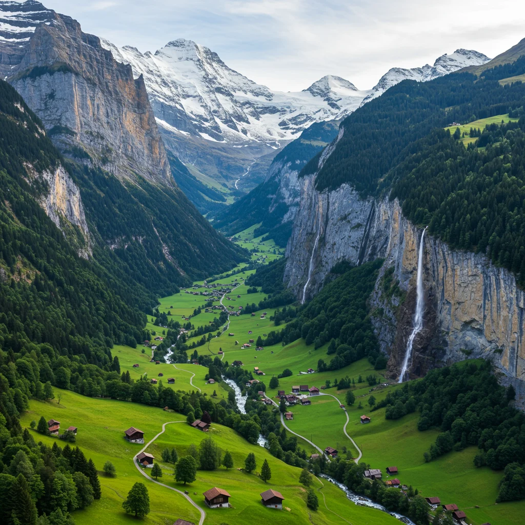Introduction to Lauterbrunnen: Switzerland’s Valley of Waterfalls