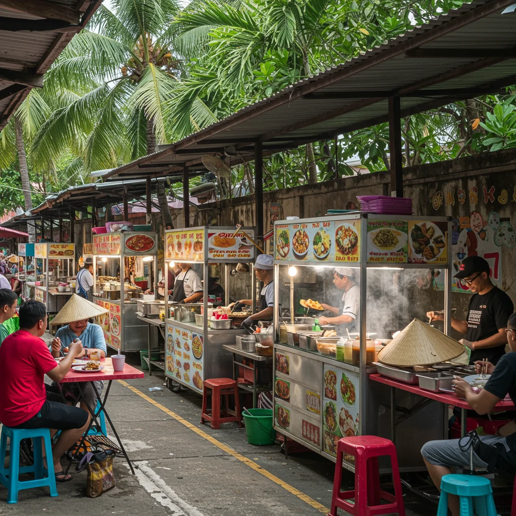 Local Cuisine: Where to Eat Near Telaga Tujuh?