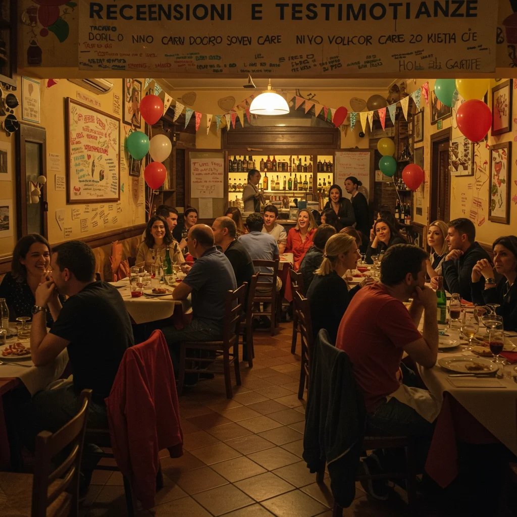 Recensioni e Testimonianze: Chi ha Festeggiato qui?