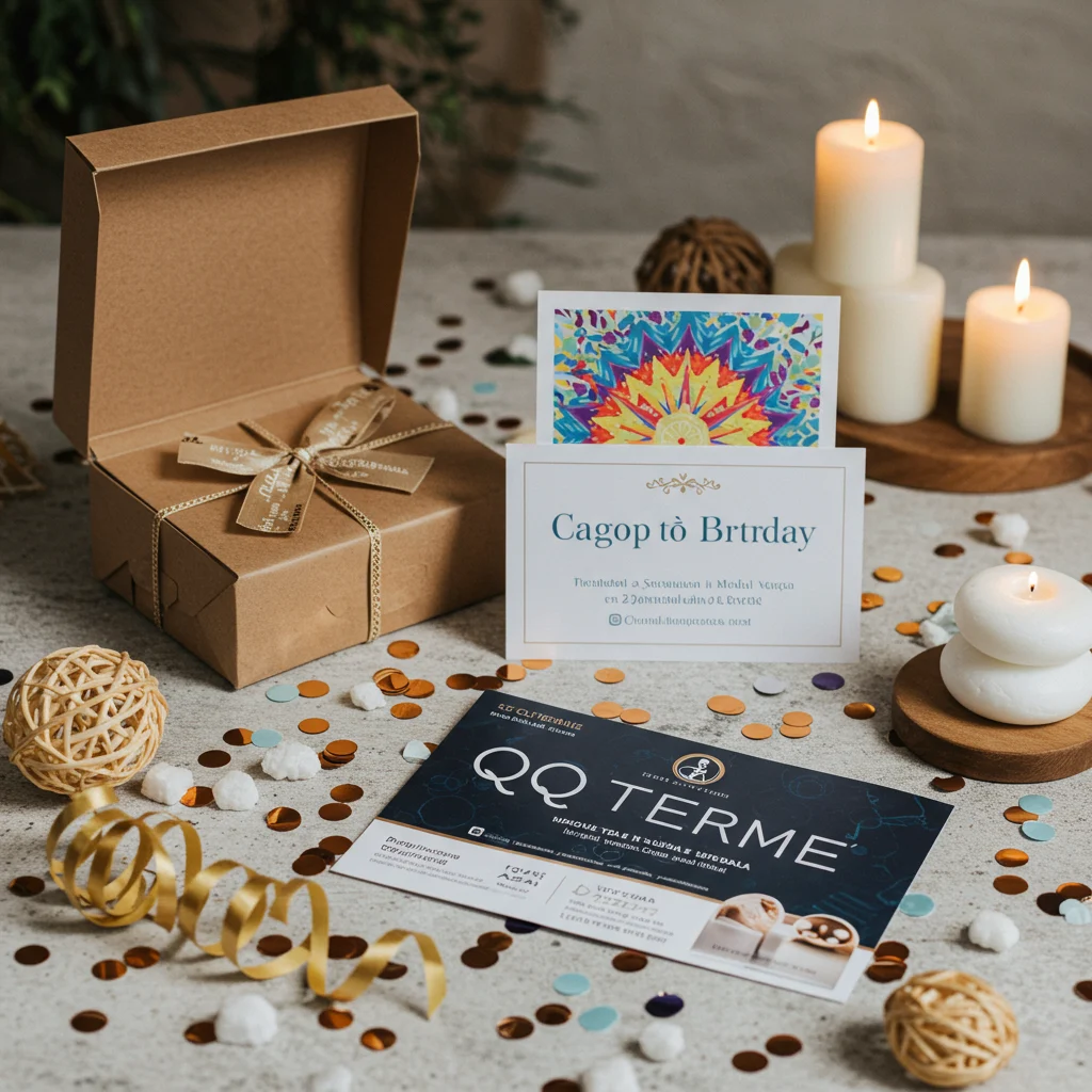 Regali di Compleanno: Gift Card e Voucher QC Terme