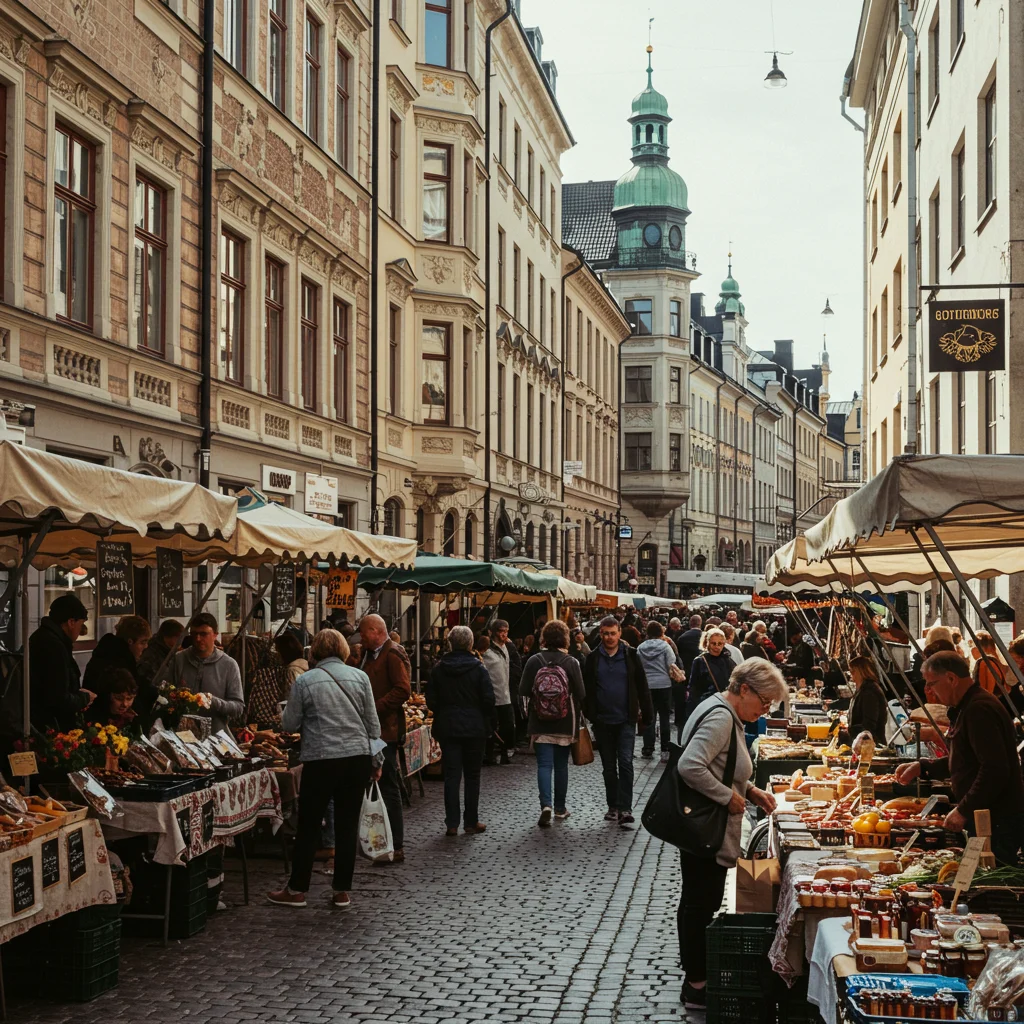 Shopping og markeder i Göteborg