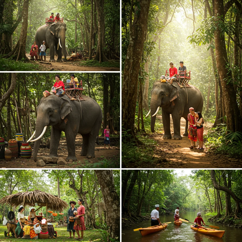 What Else Can You Do Near the Elephant Ride Locations?