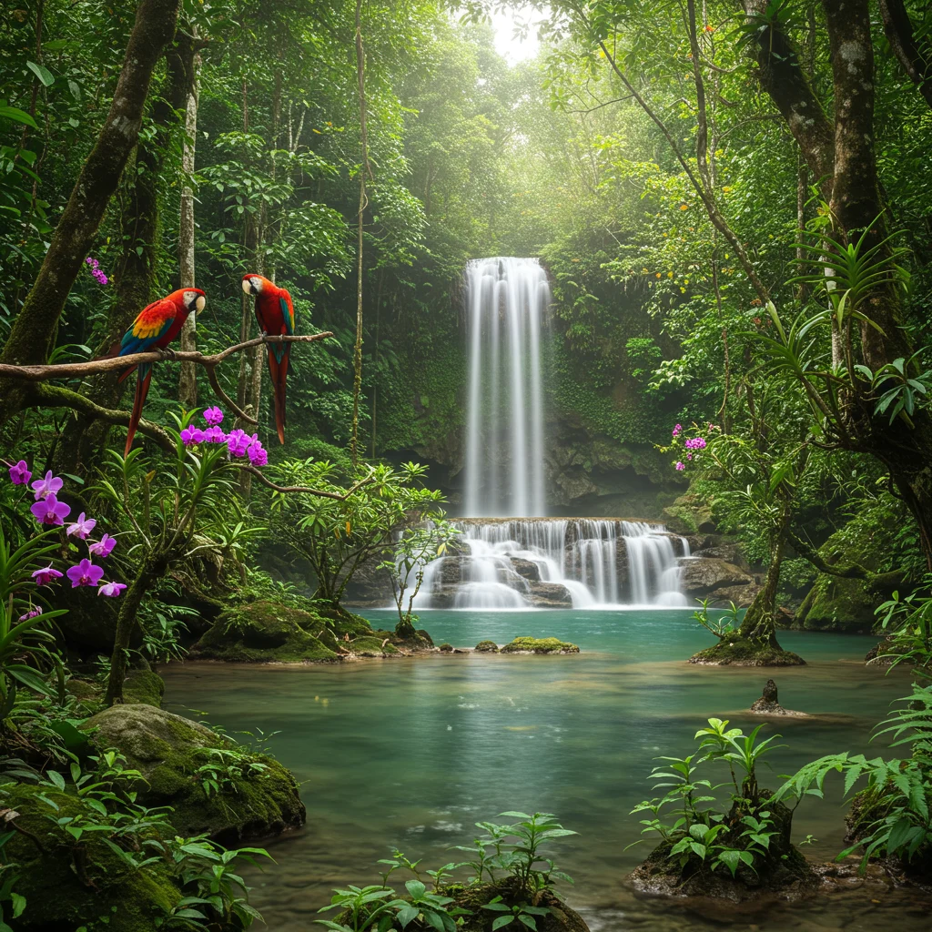 Wildlife and Flora Around Telaga Tujuh